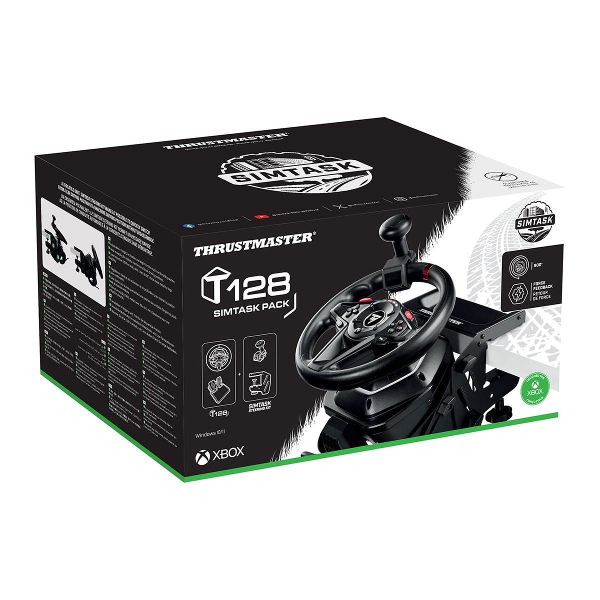 Kit Thrustmaster T128 SimTask Pack (T128+Steering Kit) - Negro Negro-6