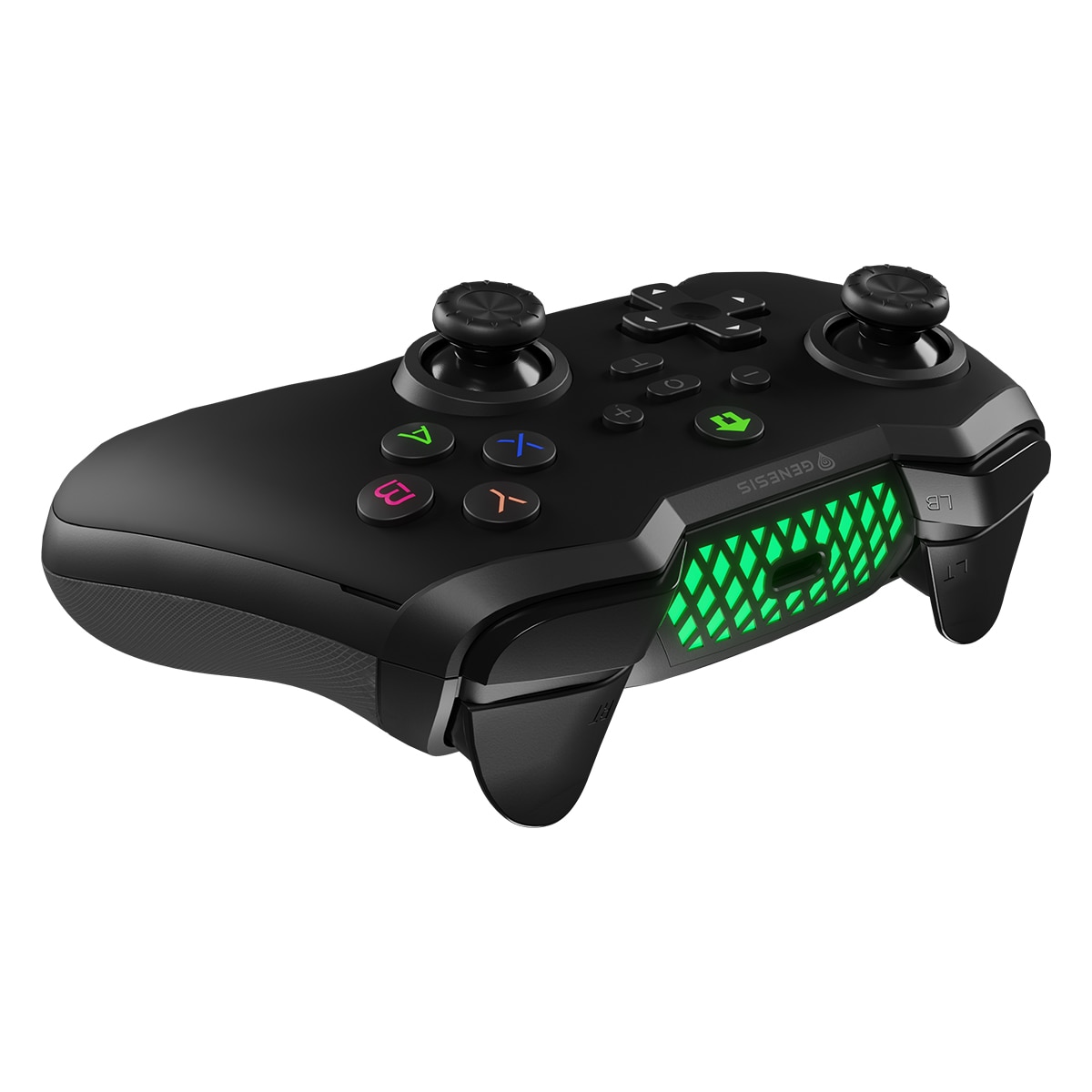 Mando de Juegos inalámbrico Genesis MANGAN 400 (para PC/Switch/Smartphone) - Negro Negro-6