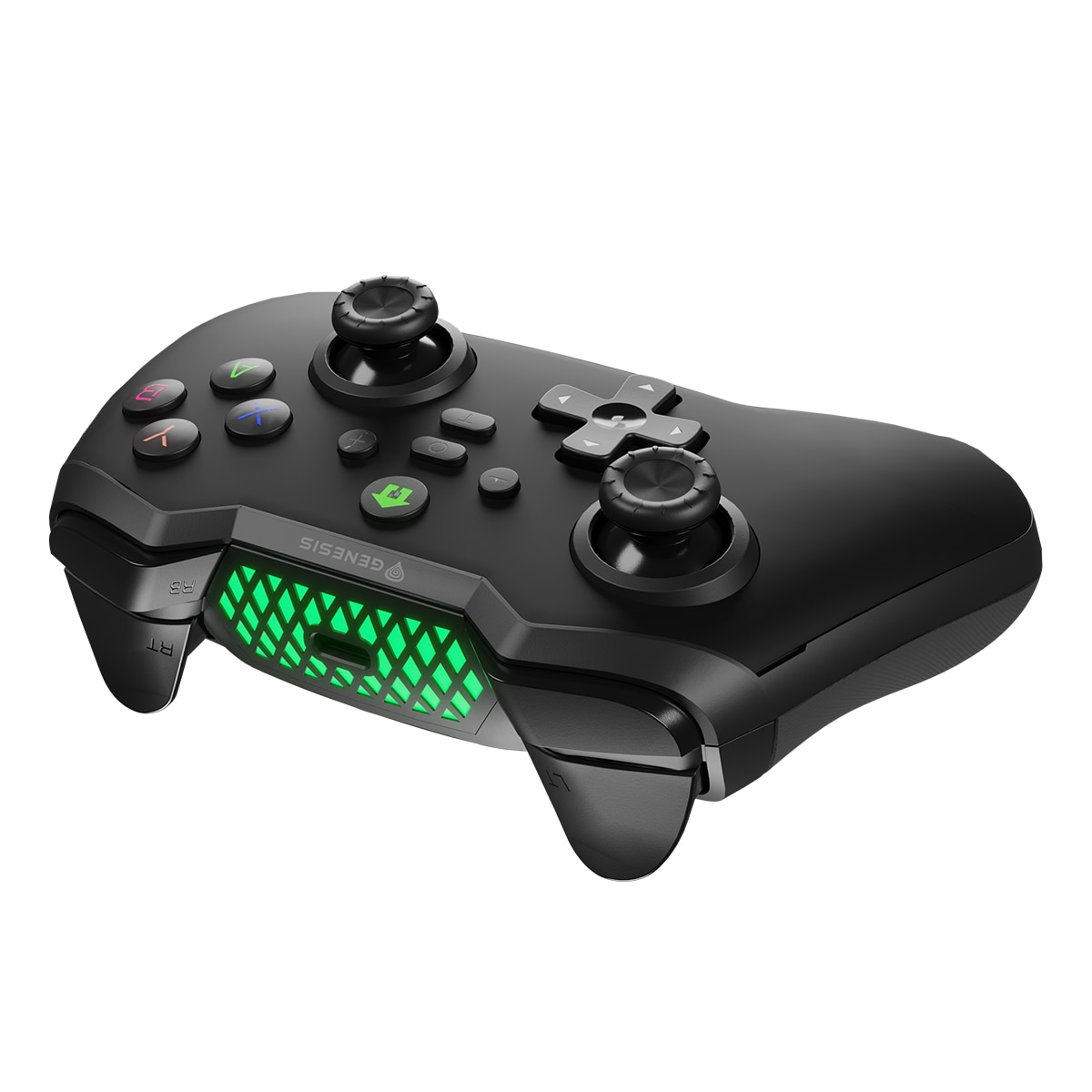 Mando de Juegos inalámbrico Genesis MANGAN 400 (para PC/Switch/Smartphone) - Negro Negro-8