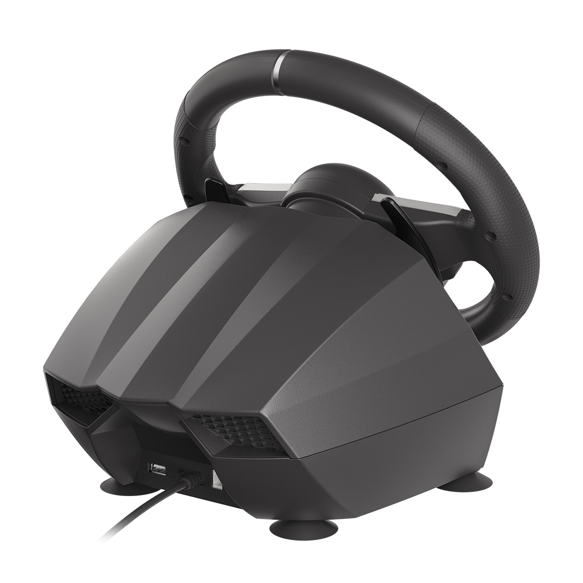 Volante Gaming Genesis Seaborg 400 con pedales - Multiplataforma Negro / Plata-4