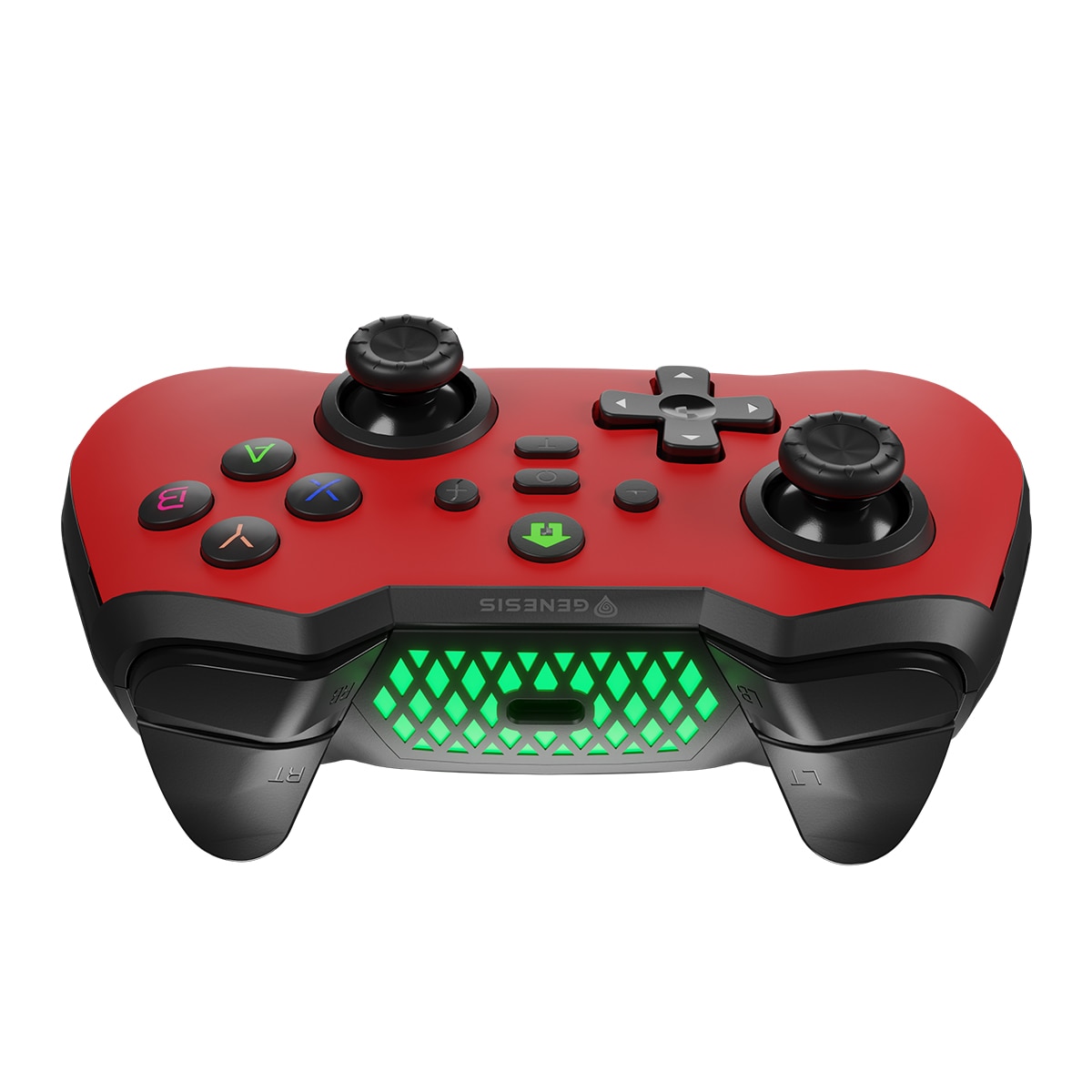 Mando de Juegos inalámbrico Genesis MANGAN 400 rojo (para PC/Nintendo Switch/SmartPhone) Rojo-6