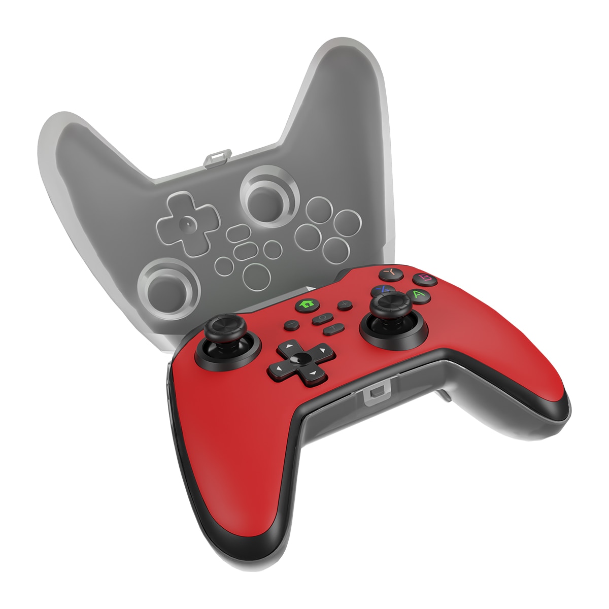 Mando de Juegos inalámbrico Genesis MANGAN 400 rojo (para PC/Nintendo Switch/SmartPhone) Rojo-11