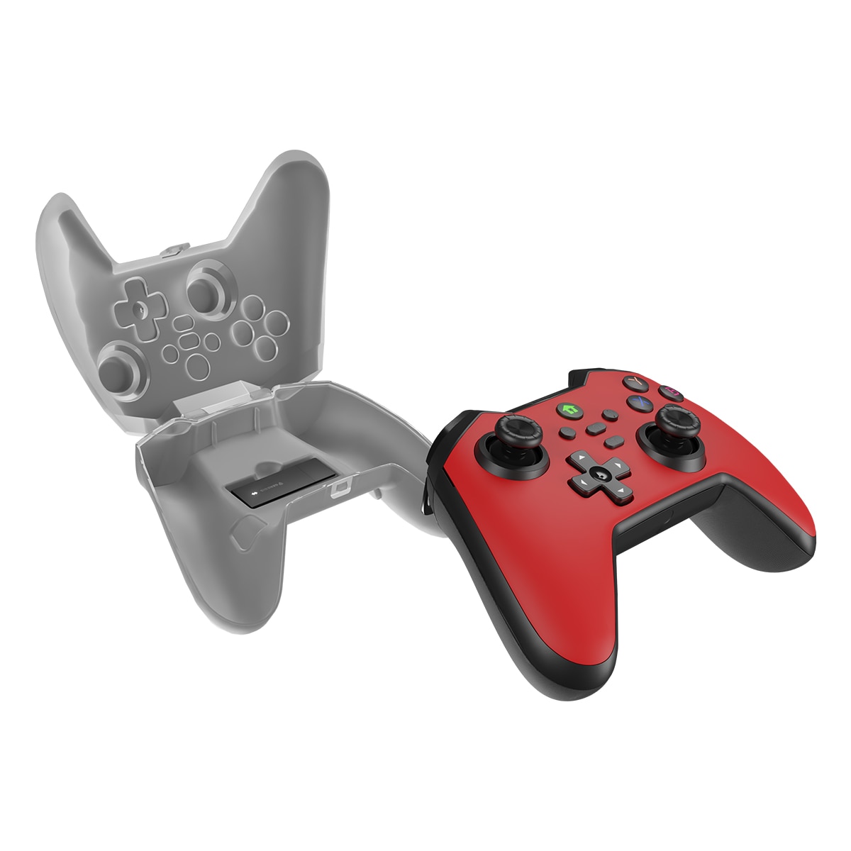 Mando de Juegos inalámbrico Genesis MANGAN 400 rojo (para PC/Nintendo Switch/SmartPhone) Rojo-14