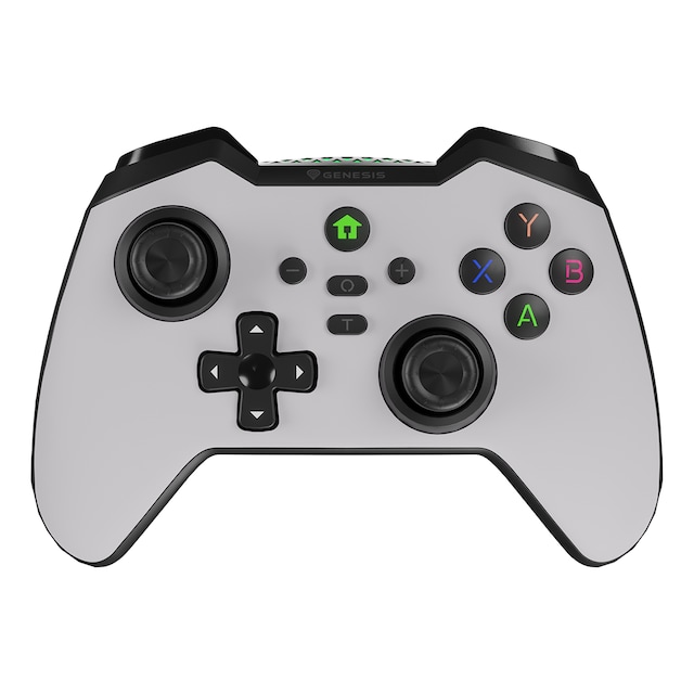 Imagen 0 de Mando de Juegos inalámbrico Genesis MANGAN 400 blanco (para PC/Nintendo Switch/SmartPhone)