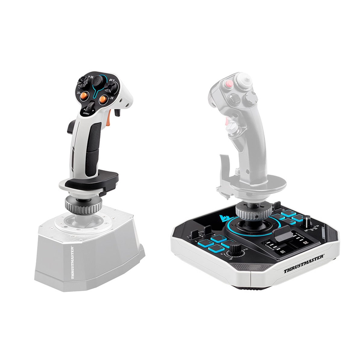 Joystick Thrustmaster SOL-R1 Flightstick - Blancos Blancos-3