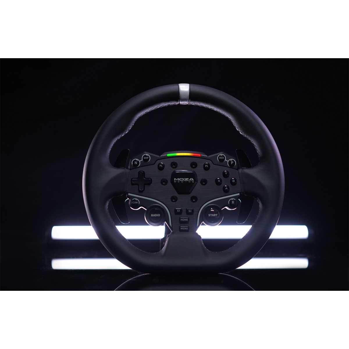 Bundle Moza R5 (Volante + Base + Pedales) - Negro Negro-4