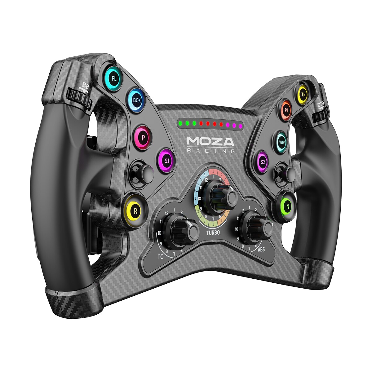 Volante Moza Racing KS GT (30 cm) PC Preto-2