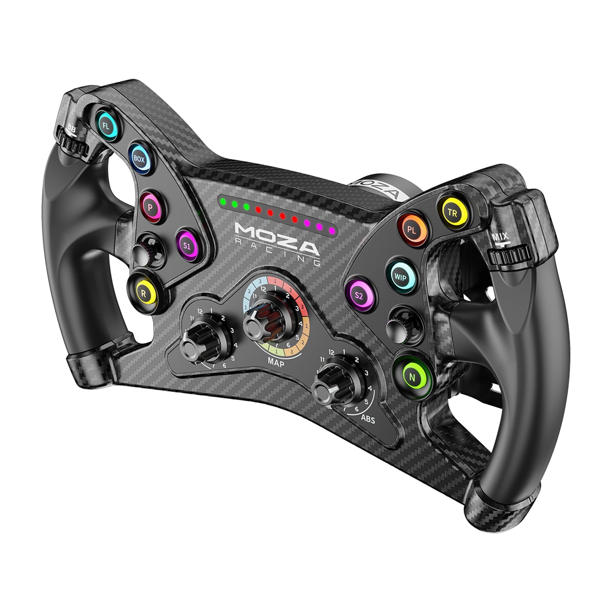 Volante Moza Racing KS GT (30 cm) PC Preto-4