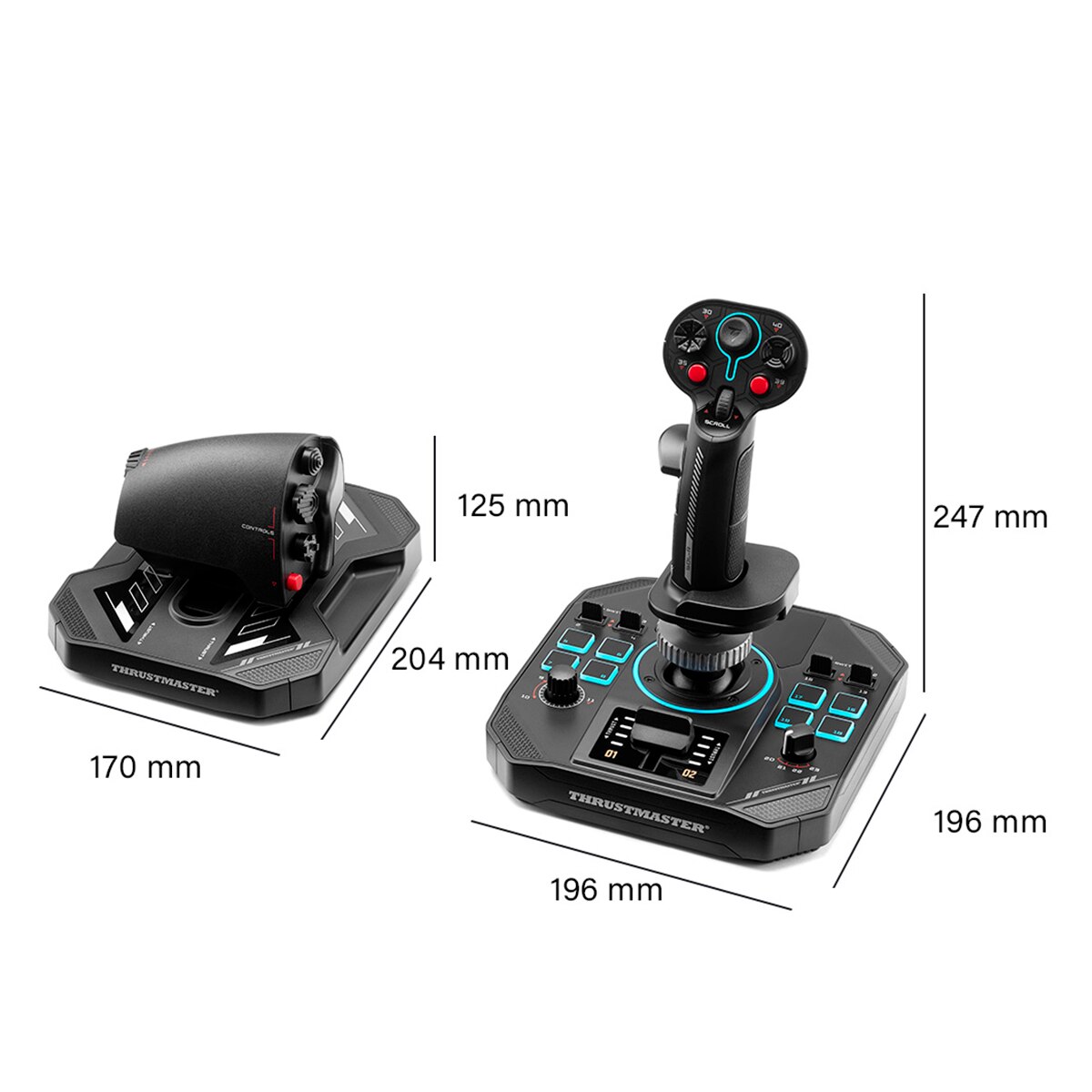 Joystick Thrustmaster SOL-R4 Hotas - Negro Negro-2