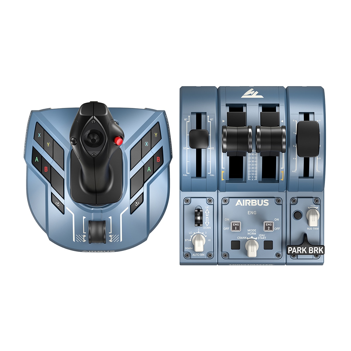 TCA Captain Thrustmaster Pack Airbus PC/Xbox - Azul Azul-3
