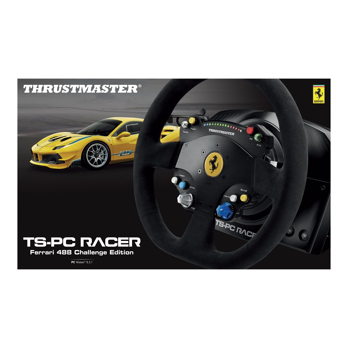Volante Thrustmaster TS-PC Racer Ferrari 488 Challenge Edition para PC 6