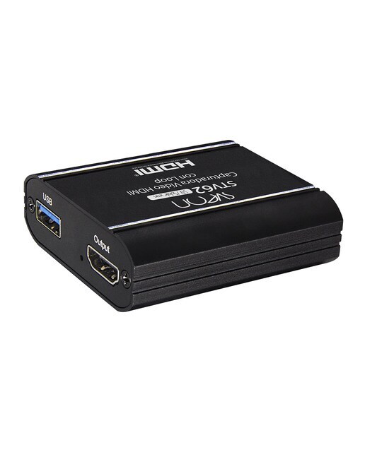 Capturadora de vídeo Sveon STV62, USB / HDMI con Loop out