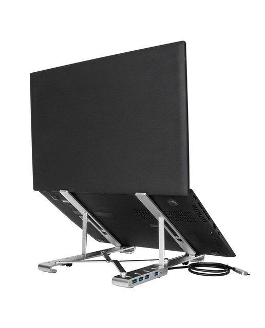 Soporte con Hub para potátiles Targus AWU100205GL 4 puertos USB 3.2 3