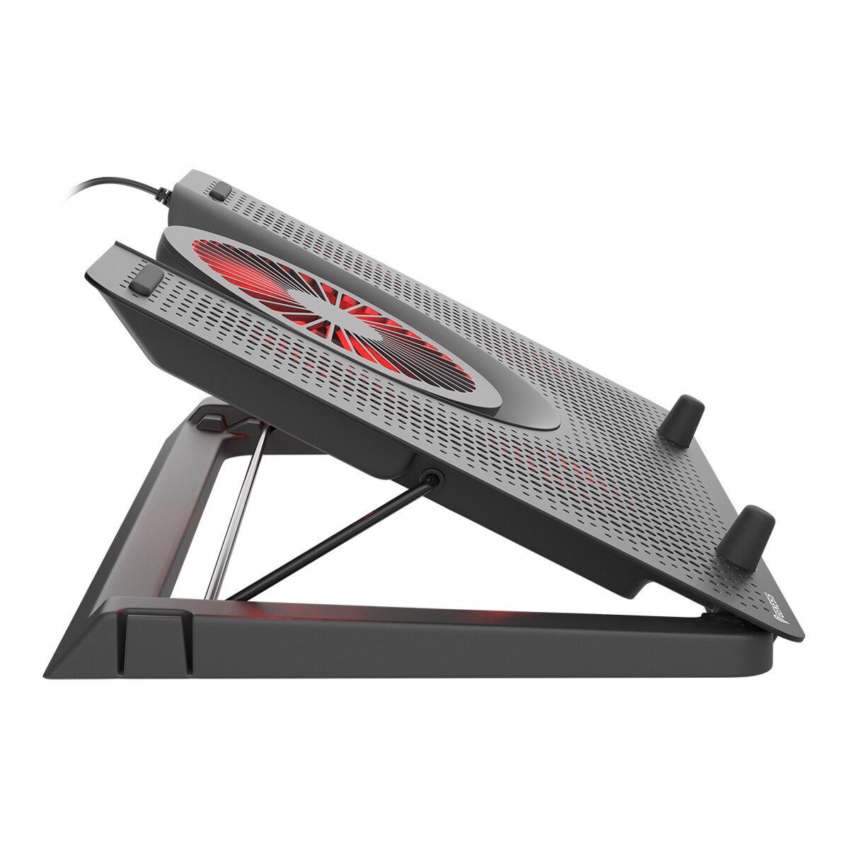 Base refrigeradora Genesis Oxid 550 RGB para portátiles Gaming hasta 17,3" Negro / Rojo-10