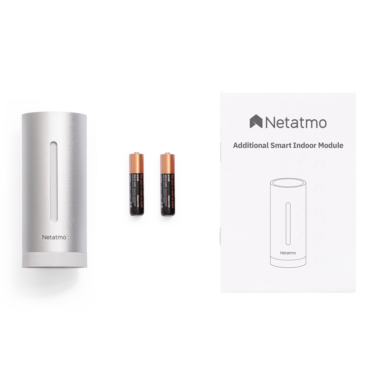 Módulo adicional interior Netatmo para la Estación Meteorológica Aluminio-Plata-6