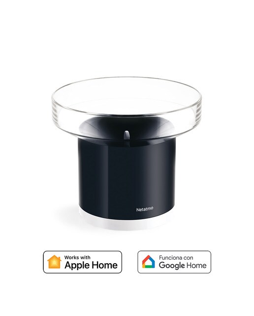 Pluviómetro inteligente Netatmo Negro / Transparente-2