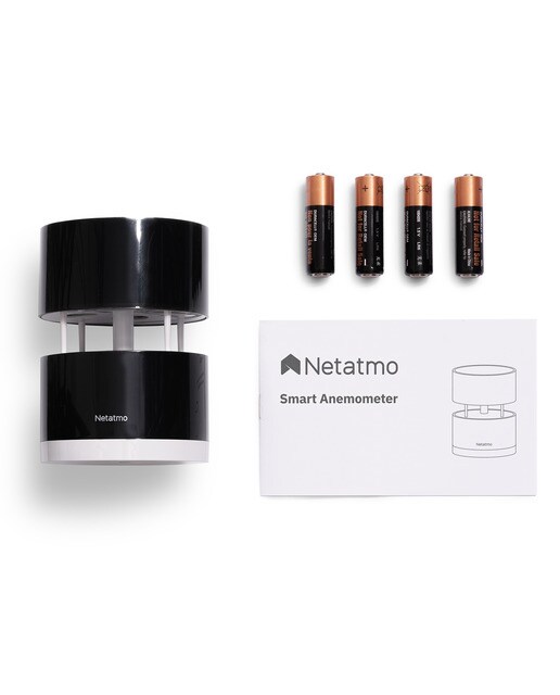 Anemómetro Netatmo Negro / Transparente-5