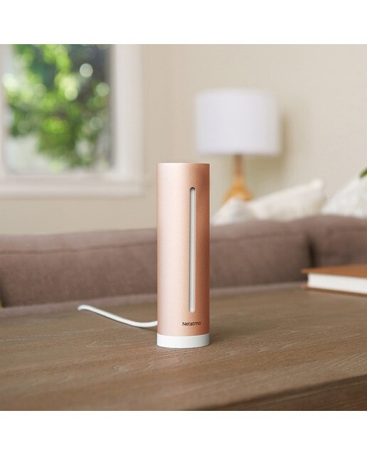 Medidor de calidad del aire Netatmo Healthy Home Coach Rosa-4