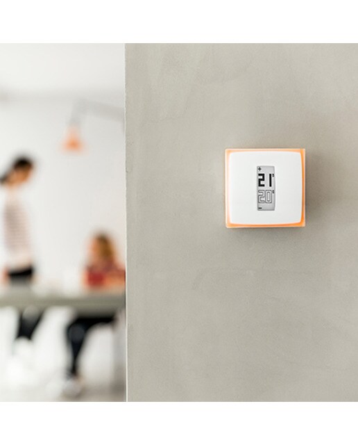 Termostato inteligente Netatmo by Starck Blanco-4