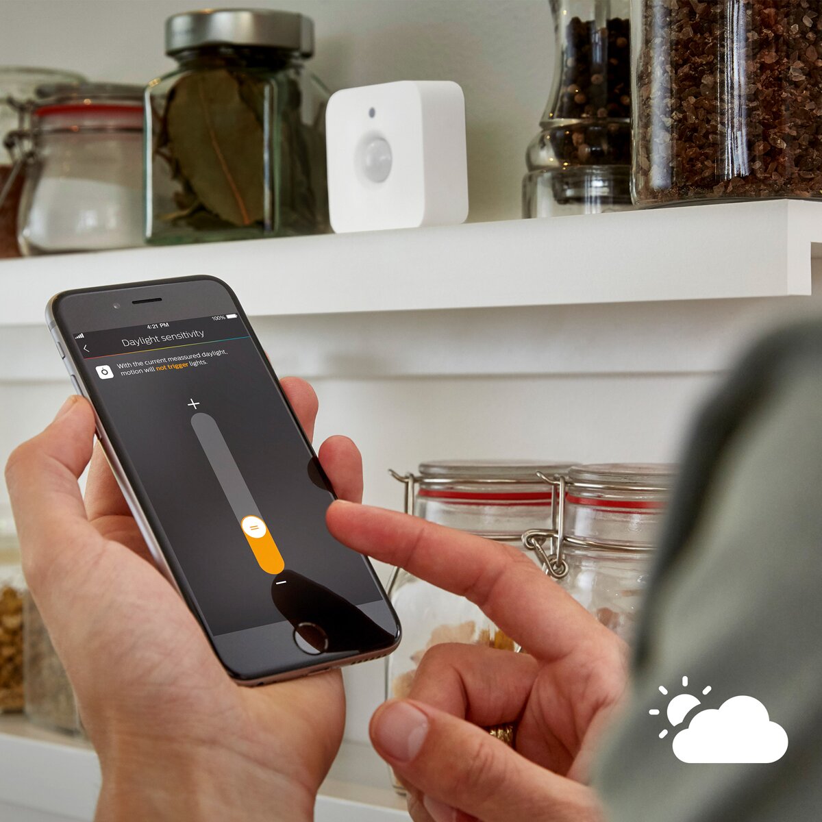 Sensor de Movimento Philips Hue Branco-4