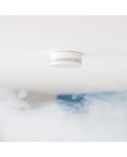 Detector de humo inteligente Netatmo NSA-EC Blanco-5
