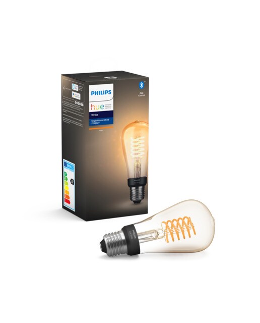 Bombilla LED inteligente Philips Hue White ST64 - Cristal Cristal-1
