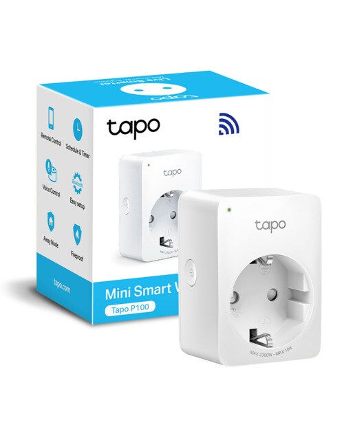 Tomada Inteligente TP-LINK Smart Tapo P100 Wi-Fi Branco-2