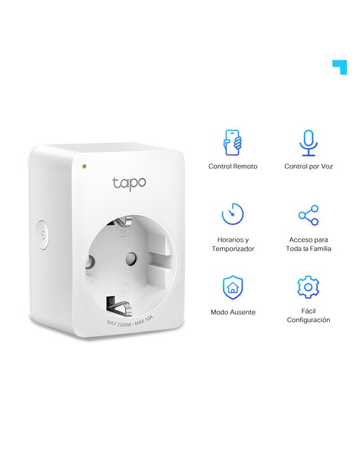 Tomada Inteligente TP-LINK Smart Tapo P100 Wi-Fi Branco-11