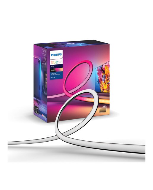 Imagem 0 de Tira de luz LED Philips Hue Play gradient lightstrip para TV de 65"