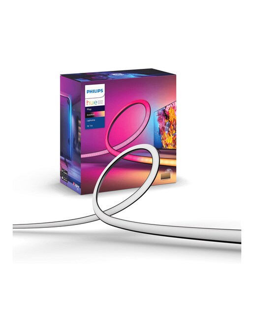 Imagen 0 de Tira de luz LED Philips Hue Play gradient lightstrip para TV de 75"