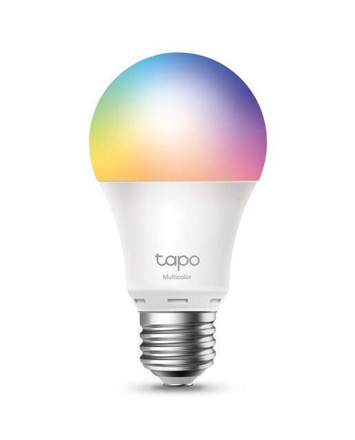 Bombilla LED inteligente TP-Link Tapo L530E, RGB, WiFi, 806Lm, Control por voz, Brillo regulable