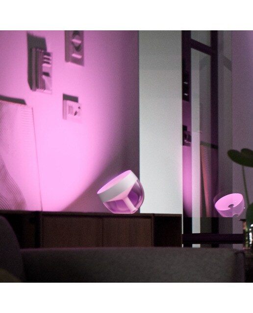 Candeeiro de mesa Philips Hue Iris White and color Ambiance Branco-3