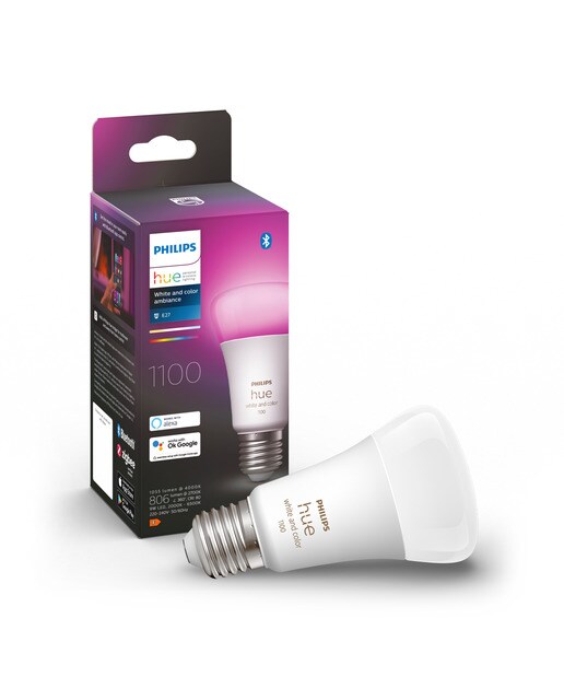 Lâmpada Philips Hue White&Color 10.5W A60 E27 Branco-3