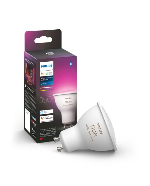 Lâmpada Philips Hue White&Color 4,3 W GU10 Branco-3
