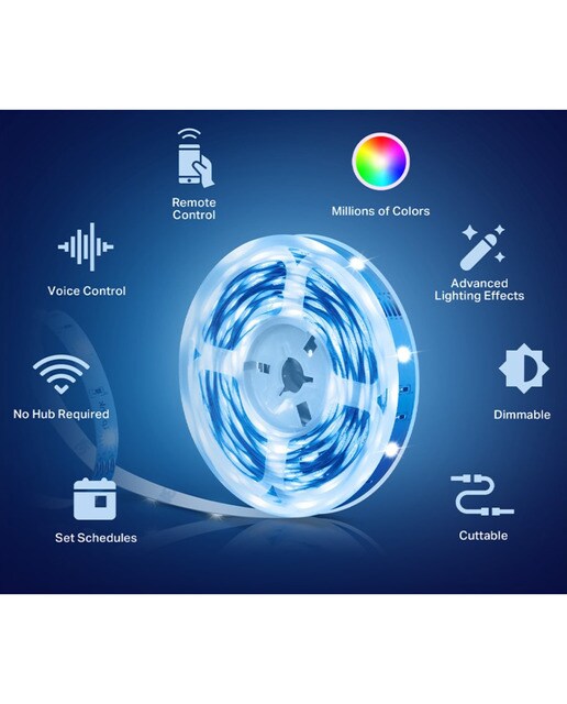 Tira de luz LED inteligente Wi-Fi TP-Link Tapo L900-5 de 5 metros 2