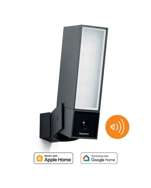 Cámara de vigilancia Wi-fi exterior Netatmo con sirena Full HD - Negro Negro-2