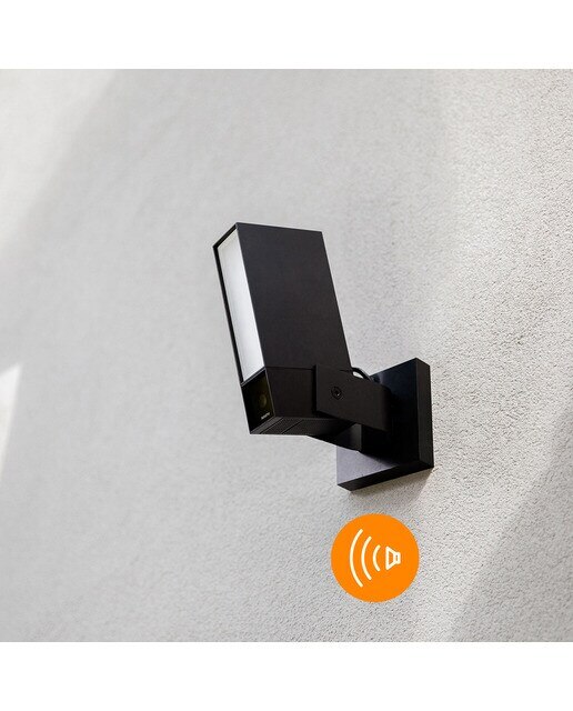 Cámara de vigilancia Wi-fi exterior Netatmo con sirena Full HD - Negro Negro-4