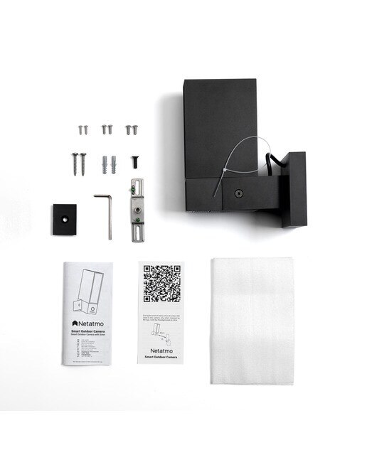 Cámara de vigilancia Wi-fi exterior Netatmo con sirena Full HD - Negro Negro-8