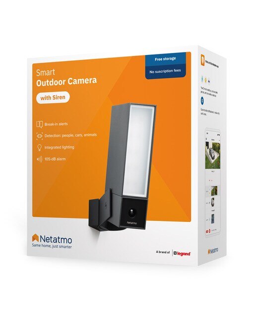 Cámara de vigilancia Wi-fi exterior Netatmo con sirena Full HD - Negro Negro-9