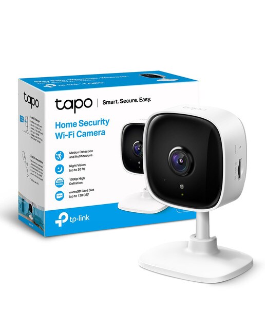 Cámara de Vigilancia Tapo TC60, 1080p, Visión nocturna, Detección movimiento, WiFi Blanco-9