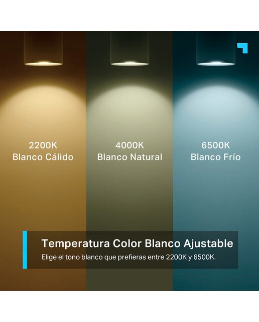 Lâmpada Led Branca Wi-Fi GU10 Branco-8