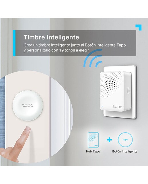 Hub Inteligente com Alarme Branco-6