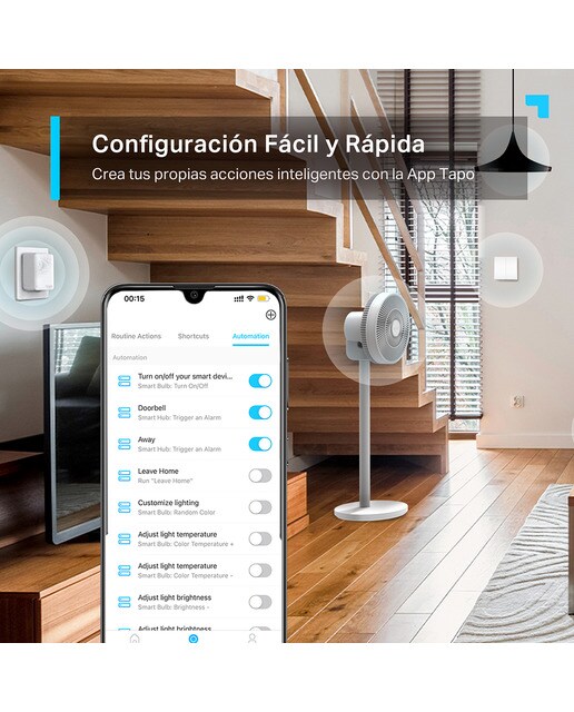 Hub Inteligente com Alarme Branco-8