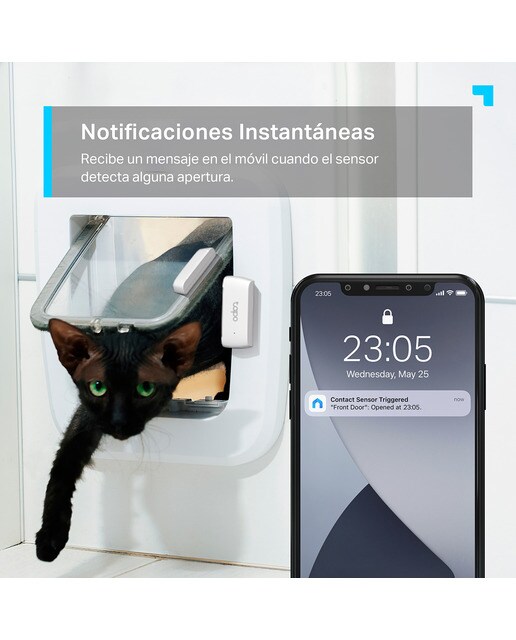 Sensor de Contato Inteligente para Portas e Janelas Branco-4