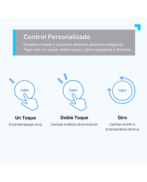 Botão Wi-Fi para Controlo de Dispositivos Inteligentes Branco-4