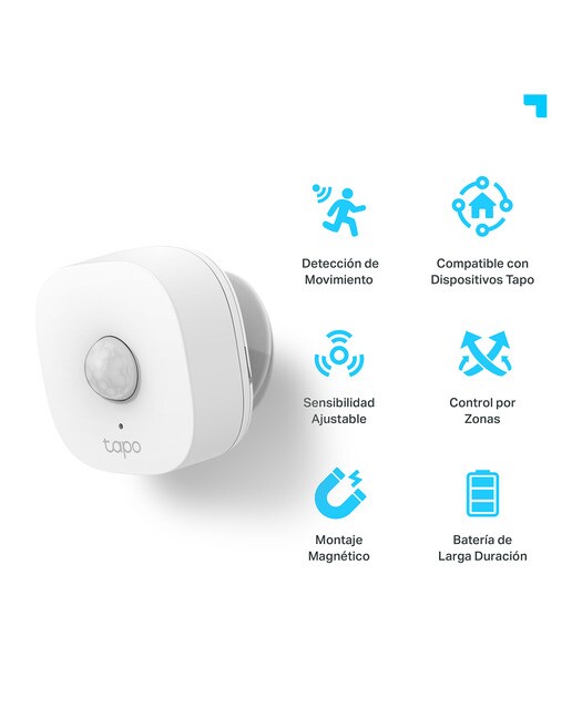 Sensor de movimiento inteligente Tapo T100 Blanco-2