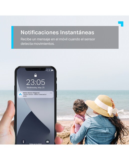 Sensor de movimiento inteligente Tapo T100 Blanco-3