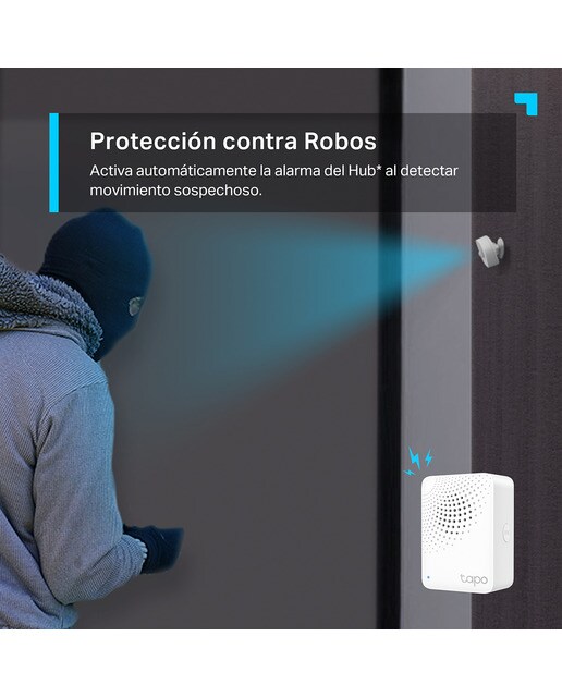 Sensor de movimiento inteligente Tapo T100 Blanco-4