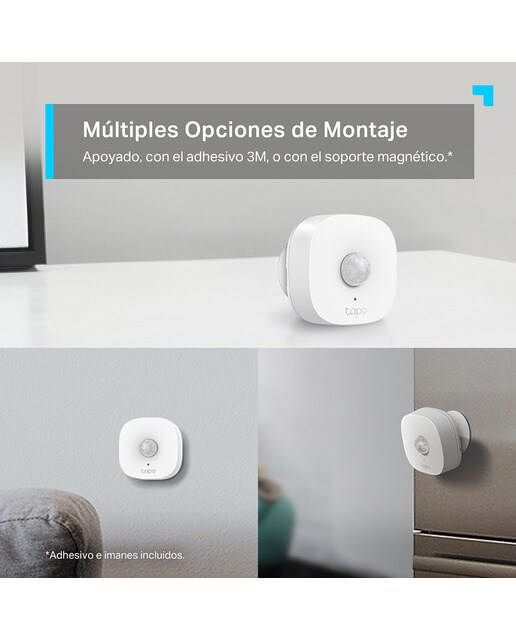 Sensor de movimiento inteligente Tapo T100 Blanco-7