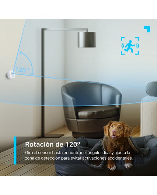 Sensor de movimiento inteligente Tapo T100 Blanco-8